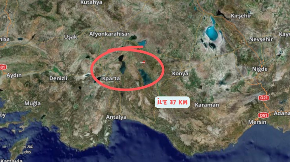 ISPARTA ŞARKİKARAAĞAÇ ASLANDOĞMUŞ KÖYÜ 176M² TARLA SATILIKTIR. - ISPARTA ŞARKİKARAAĞAÇ fotoğraf 7